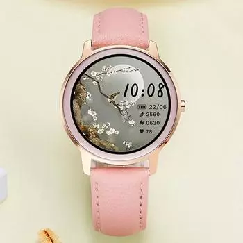 R18 7m супер тонкие женские умные часы с полным сенсорным экраном монитор сердечного ритма артериального давления умные часы для Android Ios Kw10