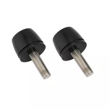 R18 Handlebar Durable Caps Elegant Aluminum Finish For Custom Motorcycles Black