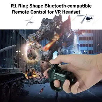 R1 Ring Remote Control Bluetooth-совместимая беспроводная гарнитура виртуальной реальности 4.0 игровой контроллер джойстик геймпад для телефона IOS Android