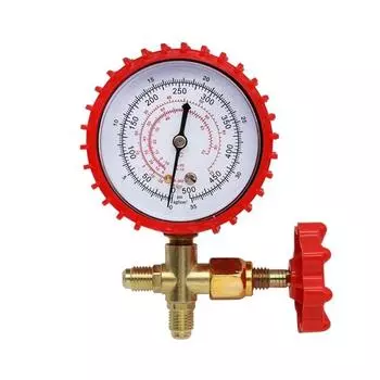 R22 R134 R404 High and Low Pressure Single Pressure Gauge Air Conditioning Fluoride Tool High pressure