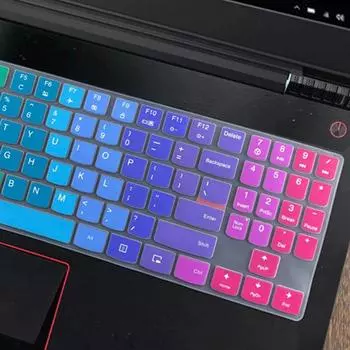 R730 Y540 TPR силиконовая защитная пленка для клавиатуры 15,6 дюймов чехол для клавиатуры протектор для ноутбука 1-clear&black