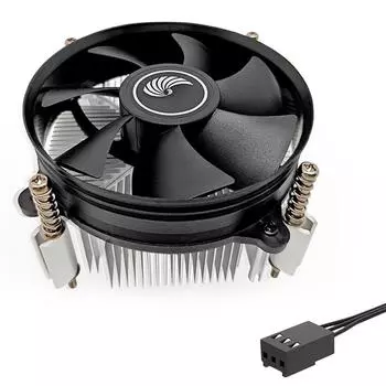 R# Air CPU Cooler CPU Cooler Fan 9 см Ventilador для Intel LGA115X/1200/1700/1366