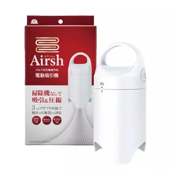 R Электрический пылесос Airsh Типы адаптеров Air Ash Белый 10 x 21 x 10 Нет необходимости в пылесосе В комплект входят 3 адаптера Отдельно стоящая пылесосная установка
