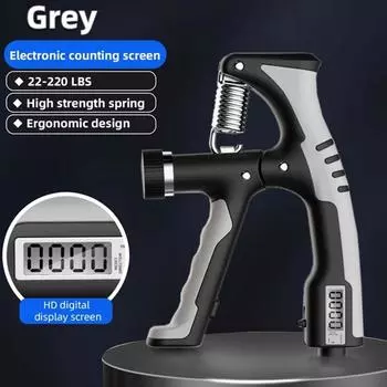 R-образная пружинная ручка, профессиональные рукоятки для силы запястья, мышц, пальцев, реабилитации, тренировочные упражнения, инструмент для фитнеса China