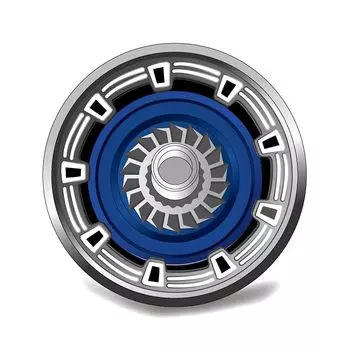 R-STYLE Gunpla и т.д.. Для увеличения скидок на пластиковые модели Тонкий металлический Верньер (3 части), набор из 2 (Черный металлик x синий)