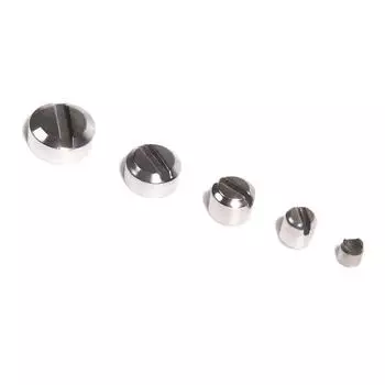 R-STYLE Metal Minus Mold Set of 30 for Detail Up Plastic Model Gunpla (2.0mm Diameter)