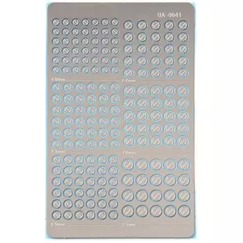 R-STYLE модель пистолета-пулемета или робота в масштабе и т. д.. Для улучшения детализации набор деталей из нержавеющей стали для травления (тип41)