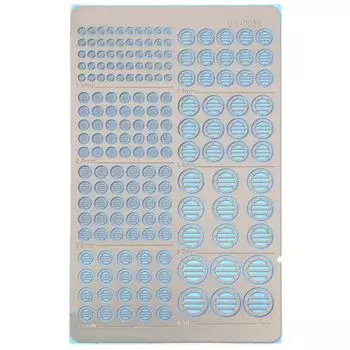 R-STYLE модель пистолета-пулемета или робота в масштабе и т. д.. Для улучшения детализации набор деталей из нержавеющей стали для травления (тип32)