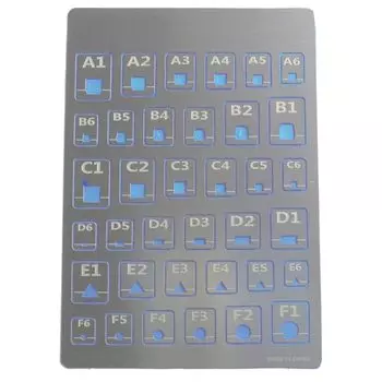 R-STYLE модель пистолета-пулемета или робота в масштабе и т. д.. Для улучшения деталей нержавеющая сталь травление sujibori направляющие детали набор (типА)