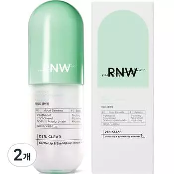 R&W Lip & Eye Makeup Vitamin Moisturizing Jojoba Oil Remover, 120 мл, 2 шт.