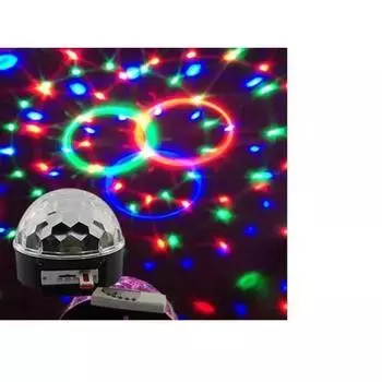 RA-T-03 Светодиодные звуковые сценические светильники с MP3 и пультом дистанционного управления с эффектом магического шара для свадеб KTV