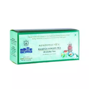 Раб-Джа Янгзин: тибетский чай (20 пак х 2 г), Raab-Ga Yangzin Tea, Sorig