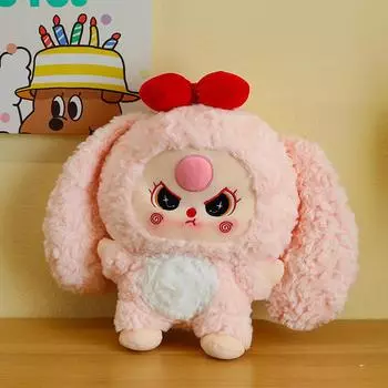 Rabbit Baby Threev3 Style Plush Toys Pp Cotton For Childrens Play And Comfort 30cm