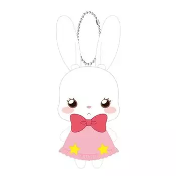 Rabbit ball chain mascot [Oshinoko]