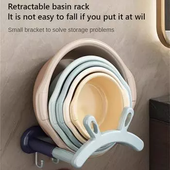 Кроличьи уши выдвижная подставка для раковины многофункциональная домашняя настенная переносная стойка для раковины аксессуары для ванной комнаты