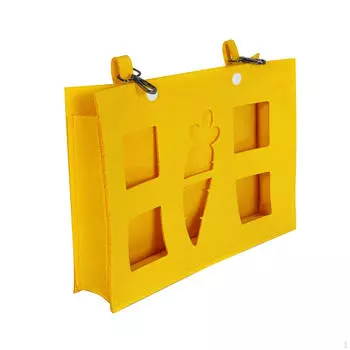 Кормушка для сена для кроликов, войлочный держатель, меньше отходов, кролик для кроликов, кролики