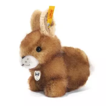 Rabbit Hoppel 14cm stuffed toy (brown) коричневый