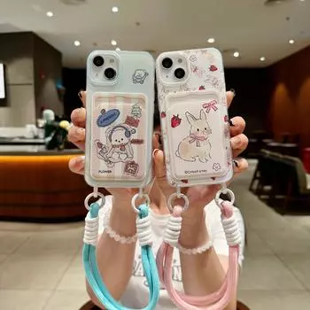 Rabbit Puppy совместим с Apple 15/14/13/12/11/Pro/Promax/XS Max/XR/XS Apple XSMAX