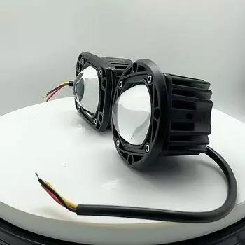 Рабочая лампа для вождения заподлицо, 8D линза, светодиодная рабочая фара, противотуманные фары для Jeep Car Truck Off Road 4x4 round 1 piece