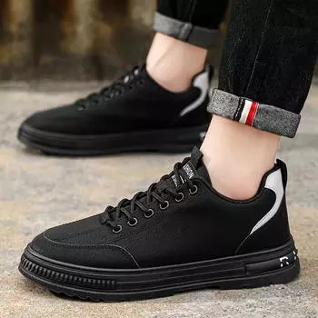 Рабочая мужская обувь 2025 года, новая рабочая обувь, нескользящая и водонепроницаемая обувь Martin, весенне-осенняя повседневная обувь для походов 39