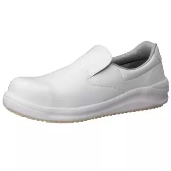 Рабочая обувь с высоким сцеплением, сертифицированная JSAA, ботинки для обычной работы, широкий носок NHS600, белые см [Midori Anzen] противоскользящие 27,0 белый