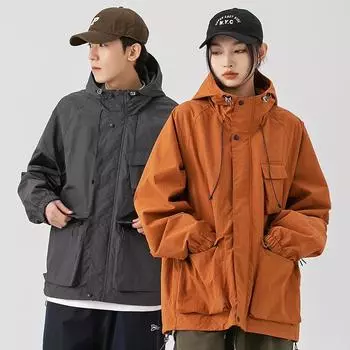 Рабочая одежда, функциональные куртки для мужчин и женщин на осень, новый японский модный бренд, повседневные куртки для пар S