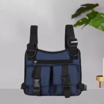 Рабочая одежда рюкзак утилита многоцелевой жилет сумка для кемпинга скалолазания велоспорта синий