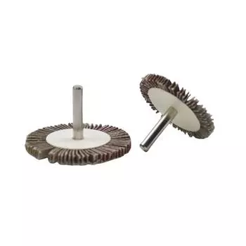 Рабочее колесо 5 мм с ручкой: Шлифовальный круг для резьбы по дереву, удаления ржавчины, шлифования зазоров в мебели, чистки и полировки. 3mm Handle Sand Cloth Wheel 50x5mm