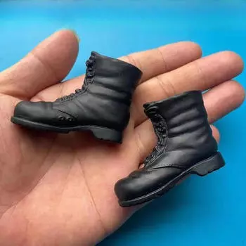 Рабочие ботинки-ботинки в масштабе 1/6, костюм для косплея в стиле ретро, со шнуровкой для 12 дюймов