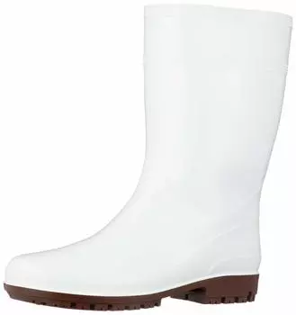 Рабочие ботинки слип масляно-химические высокие супер см [Midori Anzen], ботинки, устойчивые, стойкие, унисекс, сцепление, HG2000N, белые, 26.0 белый