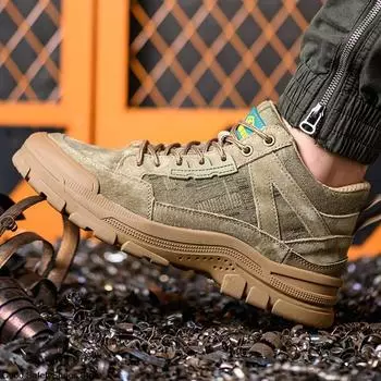 Рабочие ботинки со стальным носком, мужская спортивная защитная обувь, женская дышащая защитная рабочая обувь, мужские защитные ботинки, мужская обувь для сварщиков 37