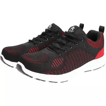 Рабочие туфли Joe Maverick Two Work Shoes Black x Red cm 3E [Перчатки Otafuku] JW-395 25.5