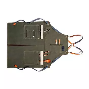 Рабочий фартук для деревообработки, холст, нагрудник для мастерской с карманами, для барбекю, гриля, кулинарии, парикмахера, покраски, бара, защитные фартуки, нагрудники