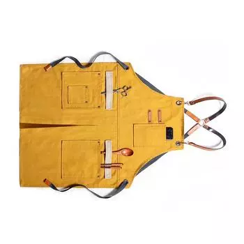 Рабочий фартук для деревообработки, плотницкий мастер, сделай сам, холст, мастерская, нагрудник, карманы, фартуки для барбекю на открытом воздухе, нагрудники, одежда