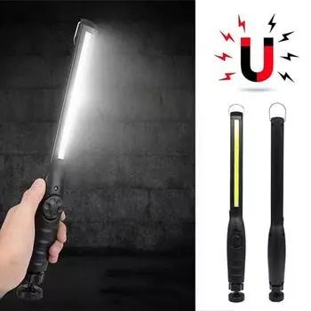 Рабочий фонарь COB Перезаряжаемый светодиодный рабочий фонарь с магнитным основанием Вращающийся на 360 градусов инспекционный фонарь для ремонта автомобилей Домашнее использование Мастерская Olight