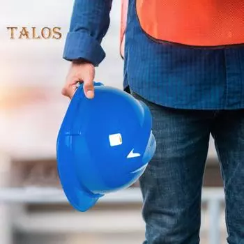 Рабочий шлем, прочная конструкция, высокая прочность, ударопрочность, ударопрочный, полноразмерный защитный шлем жёлтый