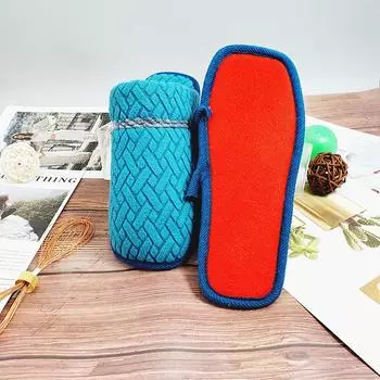 Работа в процессе изготовления тапочки из хлопка ручной работы материал упаковка верх сделать свой собственный верх клетчатая ткань помощь поверхность теплая обувь встречает зиму 36-37 yards (suitable for 35-36 feet) синий