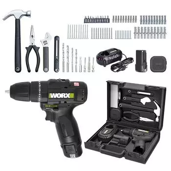 Работает аккумуляторная дрель электрическая отвертка 12 В 2,0 Ач BL WE211.4