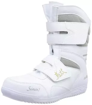 Работать долго JSAA стандарт безопасности для работы в Tobigi White см 3E [Simon] обувь, длина, сертифицированный, кроссовки, высота, посадка, гибкость, S038, C, 26.0