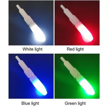 Работающий от батареек светящийся фонарь-палка электрический ночной наконечник удочки светодиодный поплавковый фонарь рыболовные снасти без батареи CR425