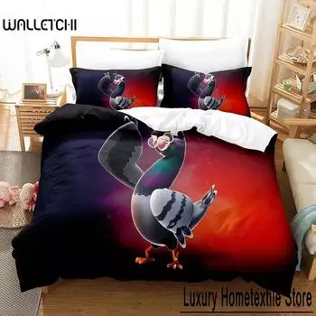 Raccoo Venture Bedding Set Boys Girls Twin Queen Size Duvet Cover Pillowcase Bed Kids Adult Fashion Home Textile Customizable 70x133cm 2pcs