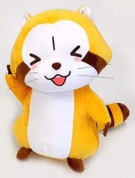 Raccoon Rascal Tehehe BIG stuffed toy
