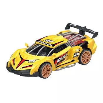 Race Bright Inertia Car Children Toy Sound Flashing Lights Development Early