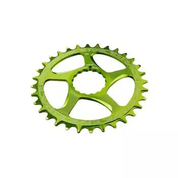Race Face Chainring DM 34T GRN 10-12S зелёный