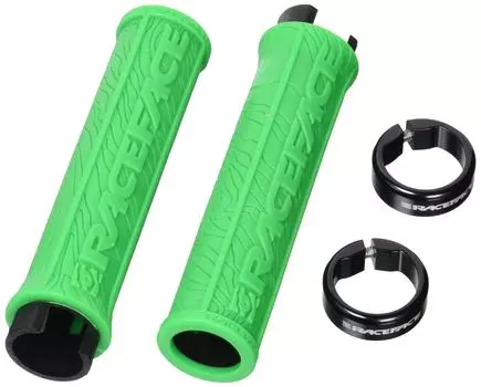 RaceFace HALF NELSON SINGLE Grip Green AC990059 LOCK-ON