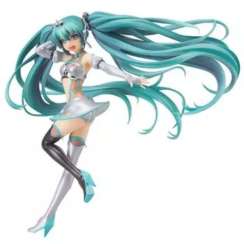 Racing Miku 2012 масштаб ПВХ окрашенная готовая версия. (1/8 продукта) зелёный