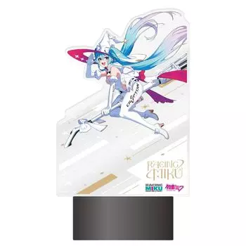 Акриловая подставка с подсветкой Racing Miku 2024Ver. том 1
