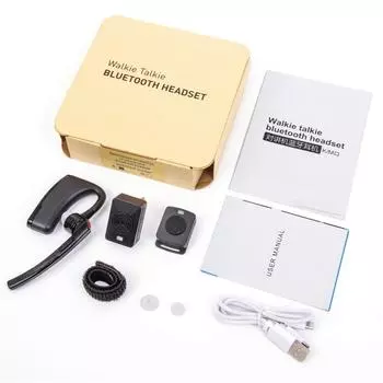 Рация Handsfree Bluetooth Беспроводная Наушник Гарнитура Подходит Для BaoFeng UV