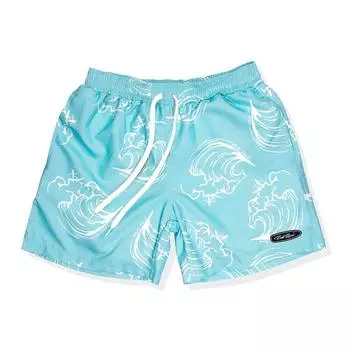 Rad Blue Board UV Sweat Quick Внутренние карманы Доступны в цветах и узорах [RadBlue] Мужской купальник, шорты, амфибийный, защита, абсорбирующий,