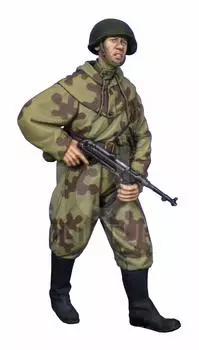 Rad Miniature Русский разведчик Красной Армии времен Второй мировой войны с MP40 для проникновения в глубокий тыл противника, набор из смолы RDM35019 1/35 Россия/СССР 1941-45